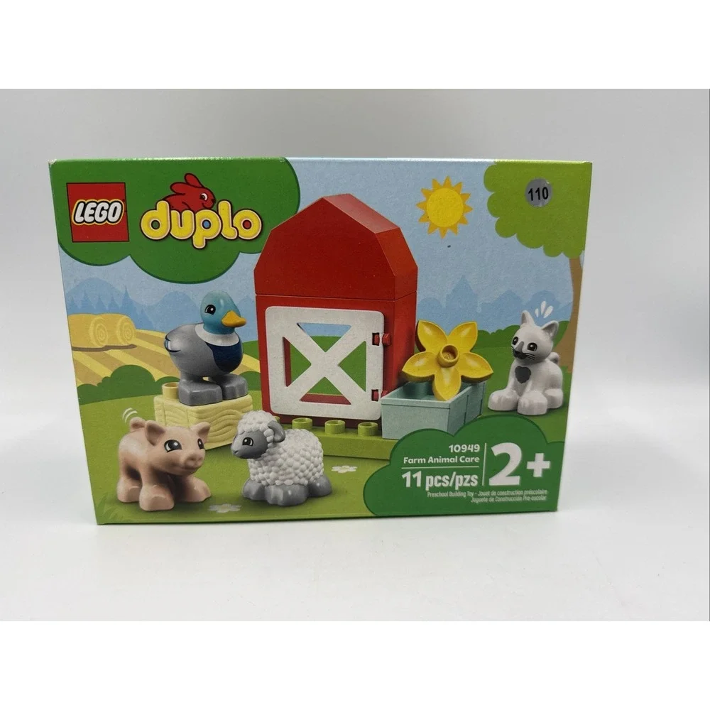 Lego10949 DUPLO Farm Animal Care New Factory Sealed OOP Retired Ships Fast